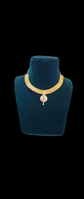GOLD PLATED NECKLACE SET