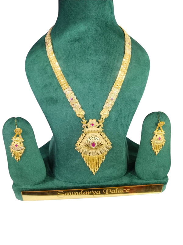 GOLD PLATED NECKLACE SET